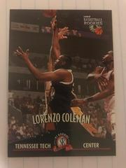 Lorenzo Coleman #22 Basketball Cards 1997 Score Board Rookies Prices