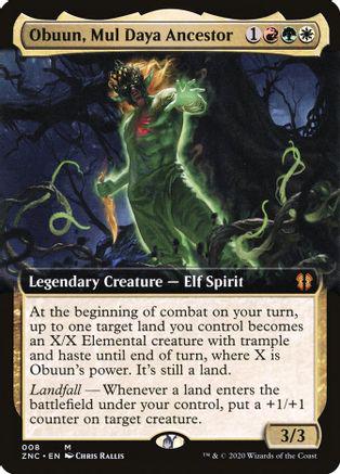 Obuun, Mul Daya Ancestor #9 Magic Zendikar Rising Commander