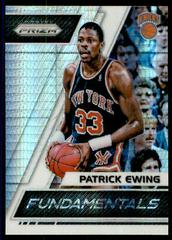 Patrick Ewing Gold Prizm #10 Basketball Cards 2017 Panini Prizm Fundamentals Prices