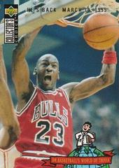 Michael Jordan #402 Basketball Cards 1994 Upper Deck He's Back Prices