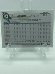 Back Of Card | Jed Lowrie Baseball Cards 2021 Topps Update