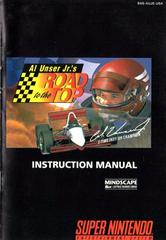 Al Unser Jr.'S Road To The Top - Manual | Al Unser Jr.'s Road To The Top Super Nintendo