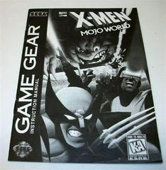 X-Men Mojo World - Manual | X-Men Mojo World Sega Game Gear