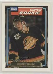 Pavel Bure [Gold] #8 Hockey Cards 1992 Topps Prices