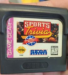 Cartridge | Sports Trivia: Championship Edition Sega Game Gear