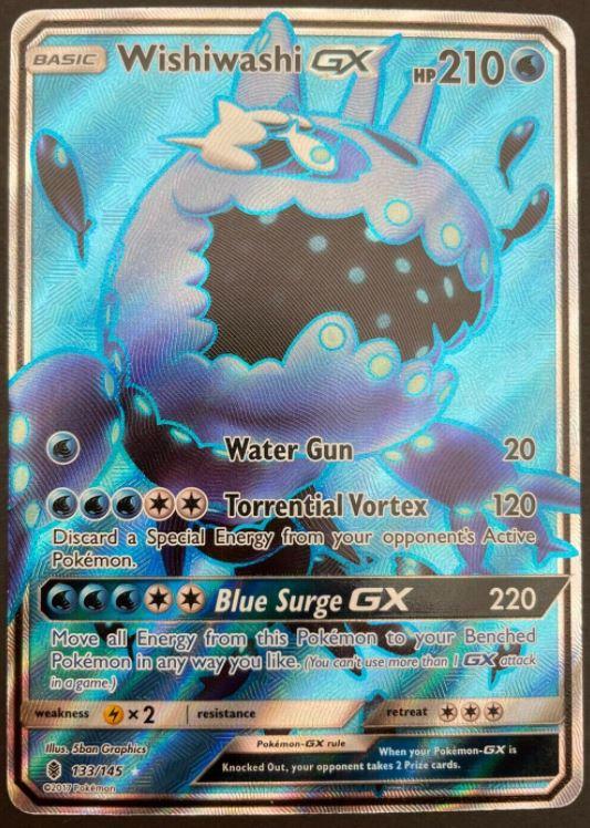 Wishiwashi GX 133 Prices Pokemon Guardians Rising Pokemon Cards