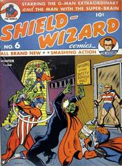 Shield-Wizard Comics #6 (1941) Comic Books Shield-Wizard Comics Prices