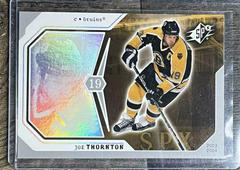 Joe Thornton #6 Hockey Cards 2003 SPx Prices