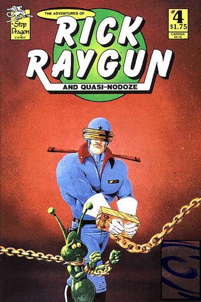 The Adventures of Rick Raygun #4 (1986) Comic Books Adventures Of Rick Raygun