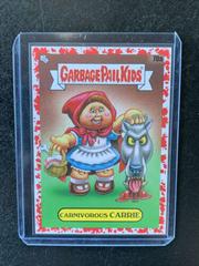 Carnivorous Carrie [Red] Garbage Pail Kids Book Worms Prices