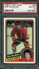 Bob MacMillan #40 Hockey Cards 1984 O-Pee-Chee Prices