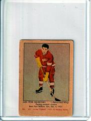 Alex Delvecchio #63 Hockey Cards 1951 Parkhurst Prices