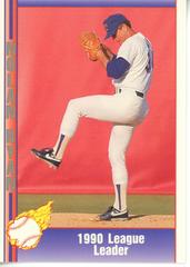 1990 League Leader #172 Baseball Cards 1991 Pacific Nolan Ryan Prices