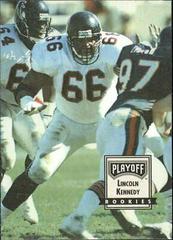 Lincoln Kennedy Football Cards 1993 Playoff Contenders Prices