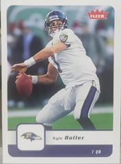 Kyle Boller #8 Football Cards 2006 Fleer Prices