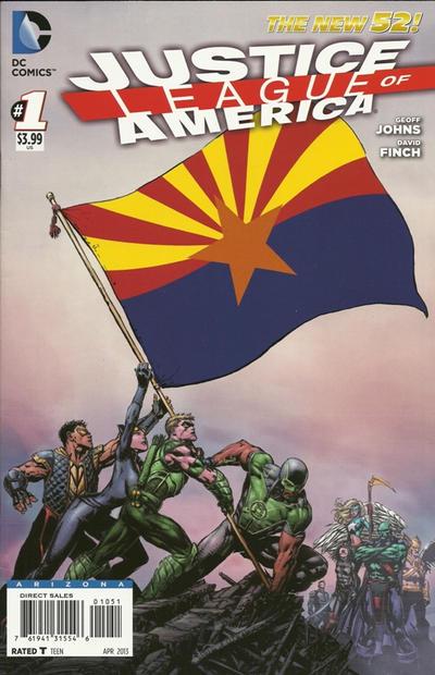 Justice League of America [Arizona] #1 (2013) Comic Books Justice League of America