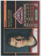 Card Back | Scott Stevens Hockey Cards 1993 Pinnacle All Stars