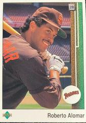 Roberto Alomar #471 Baseball Cards 1989 Upper Deck Prices