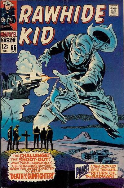 Rawhide Kid #66 (1968) Comic Books Rawhide Kid