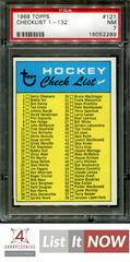 Checklist 1-132 Hockey Cards 1968 Topps Prices