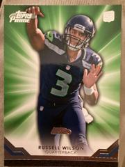 Russel Wilson Football Cards 2012 Topps Prime Primed Rookies Prices