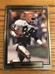 Webster Slaughter #49 Football Cards 1990 Action Packed Prices