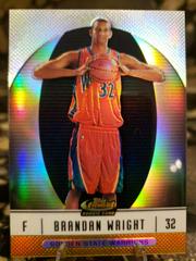 Brandan Wright [Gold Refractor] Basketball Cards 2006 Finest Prices
