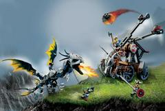 LEGO Set | Viking Double Catapult vs. the Armoured Ofnir Dragon LEGO Vikings