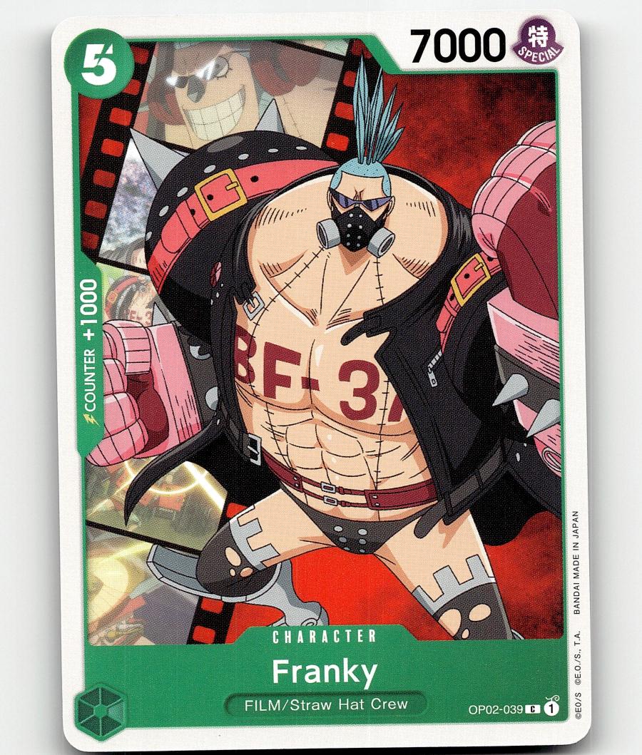 Franky OP02-039 One Piece Paramount War