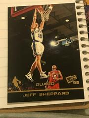Jeff Sheppard #37 Basketball Cards 1998 Press Pass Prices