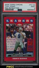 Tony Romo [Red Refractor] #TC123 Football Cards 2008 Topps Chrome Prices