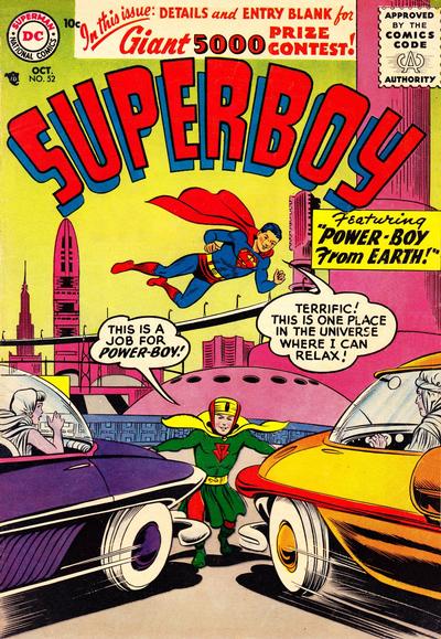 Superboy #52 (1956) Comic Books Superboy