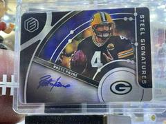 Brett Favre [Cobalt] #SS-BF Football Cards 2022 Panini Elements Steel Signatures Prices