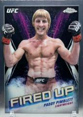 Paddy Pimblett #FDP-23 Ufc Cards 2024 Topps Chrome UFC Fired Up Prices