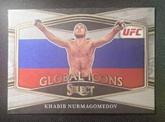 Khabib Nurmagomedov Ufc Cards 2022 Panini Select UFC Global Icons Prices