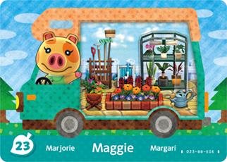 Maggie #23 [Animal Crossing Welcome Amiibo] Amiibo Cards