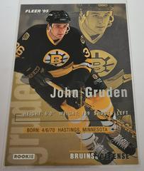 John Gruden #11 Hockey Cards 1994 Fleer Prices