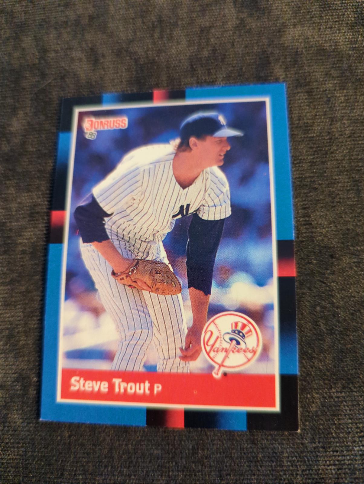 Steven Trout Ungraded 1988 Donruss
