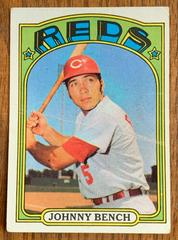Johnny Bench #433 Baseball Cards 1972 Topps Prices