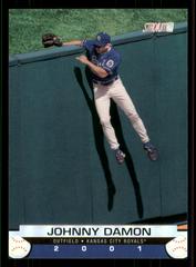 Johnny Damon #121 Baseball Cards 2001 Stadium Club Prices