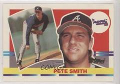Pete Smith #161 Baseball Cards 1990 Topps Big Baseball Prices