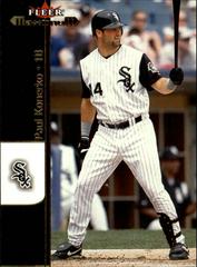 Paul Konerko Baseball Cards 2002 Fleer Maximum Prices