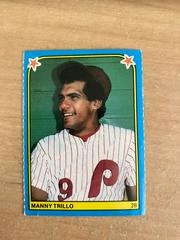 Manny Trillo #175 Baseball Cards 1983 Fleer Stickers Prices