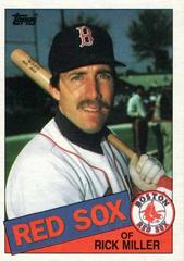 Rick Miller #502 Baseball Cards 1985 Topps Prices