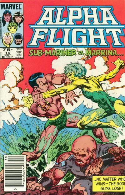 Alpha Flight [Canadian Price] #15 (1984) Comic Books Alpha Flight