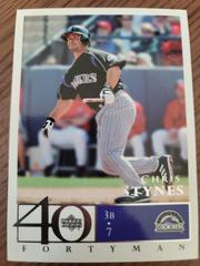 Chris Stynes Baseball Cards 2003 Upper Deck 40 Man Prices