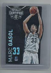 Marc Gasol #91 Basketball Cards 2014 Panini Totally Certified Prices