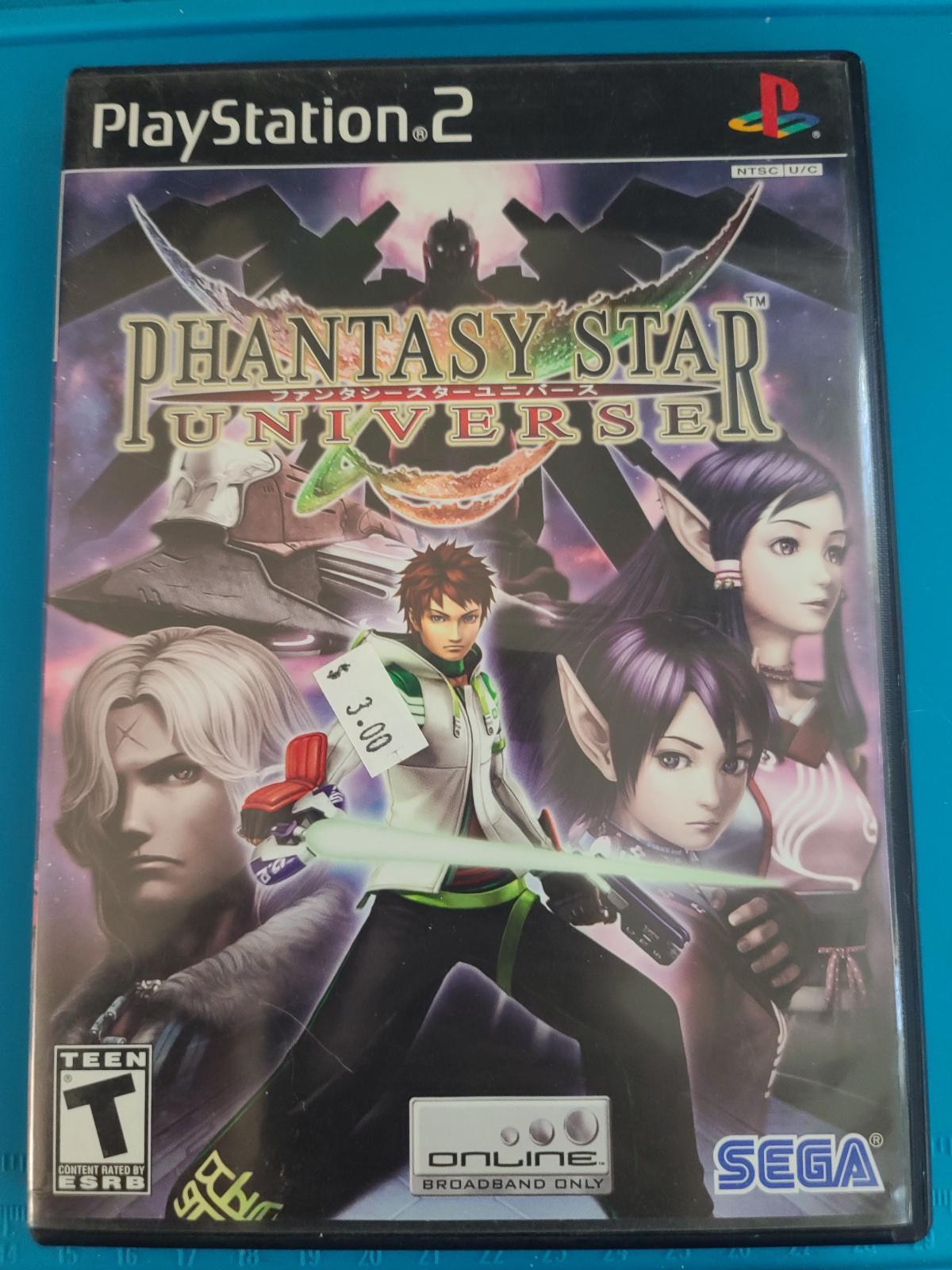 Phantasy Star Universe | Item and Box only | Playstation 2