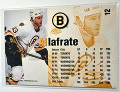 Backside | Al Ifrate Hockey Cards 1994 Fleer