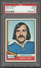Ron Low Hockey Cards 1974 Topps Prices